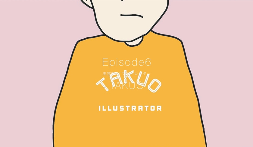 指先で切り拓く”創造”のカタチ-美容師/イラストレーターTAKUO|美容師密着ドキュメント【前編】のサムネイル画像