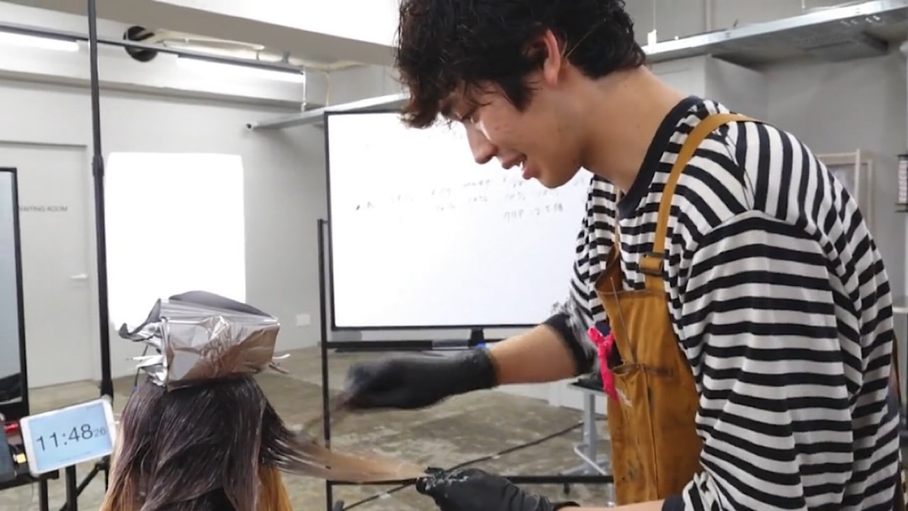 前髪ありでもエアータッチのような筋感を作れるシャドウルーツセミナーのサムネイル画像