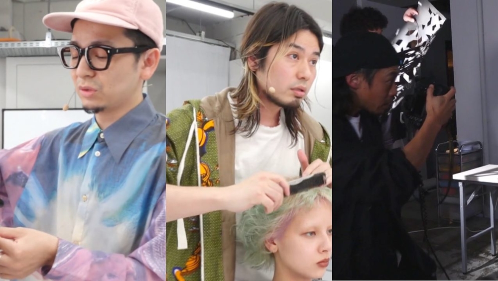 【CREATION】LECO内田先生、jurk沢井先生、カメラマン松山先生の夢の共演！ カット・スタイリング・フォトシューティングを完全公開Supported by Schwarzkopfのサムネイル画像