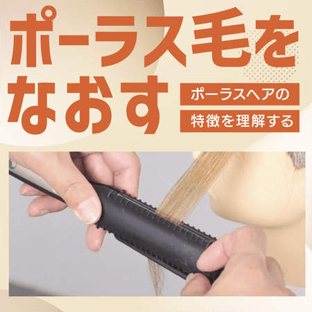 ポーラス毛をなおす