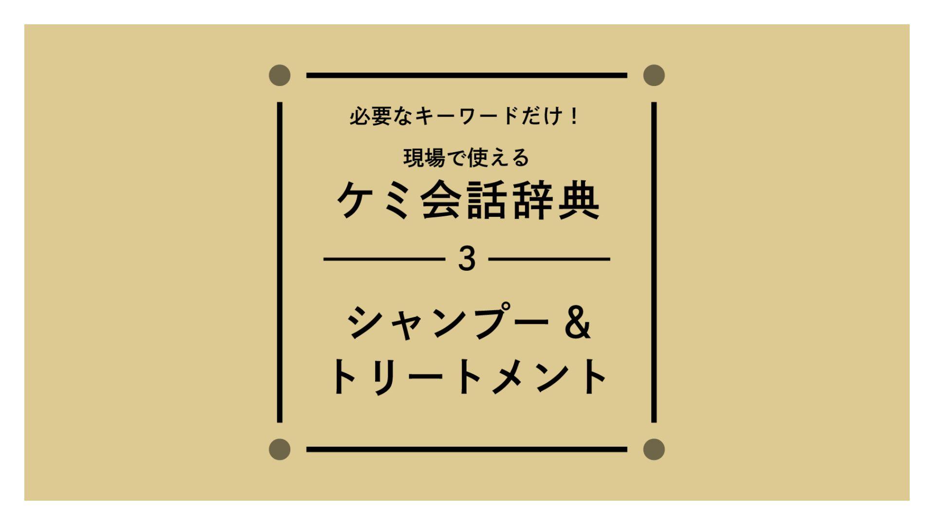 毛髪理論【シャンプー&トリートメント】の画像