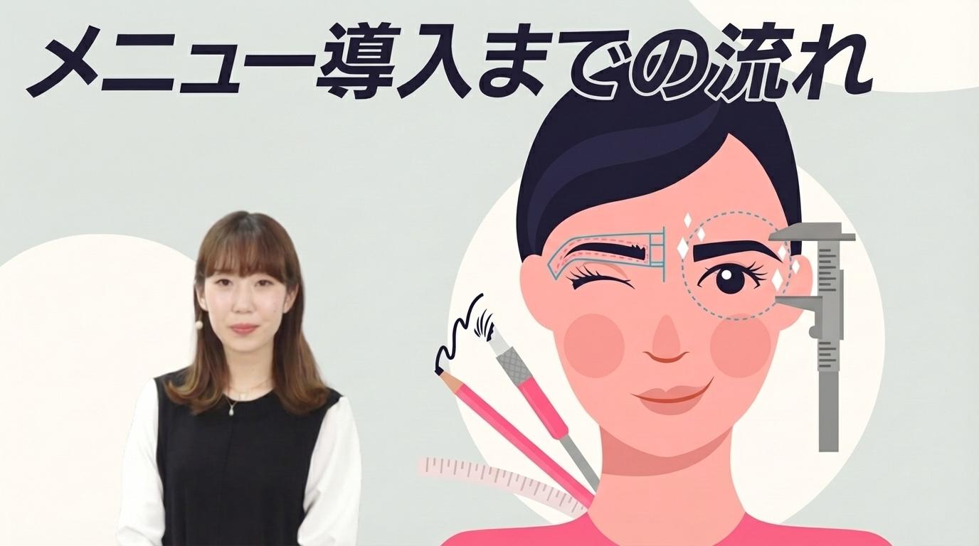 メニュー導入までの流れの画像