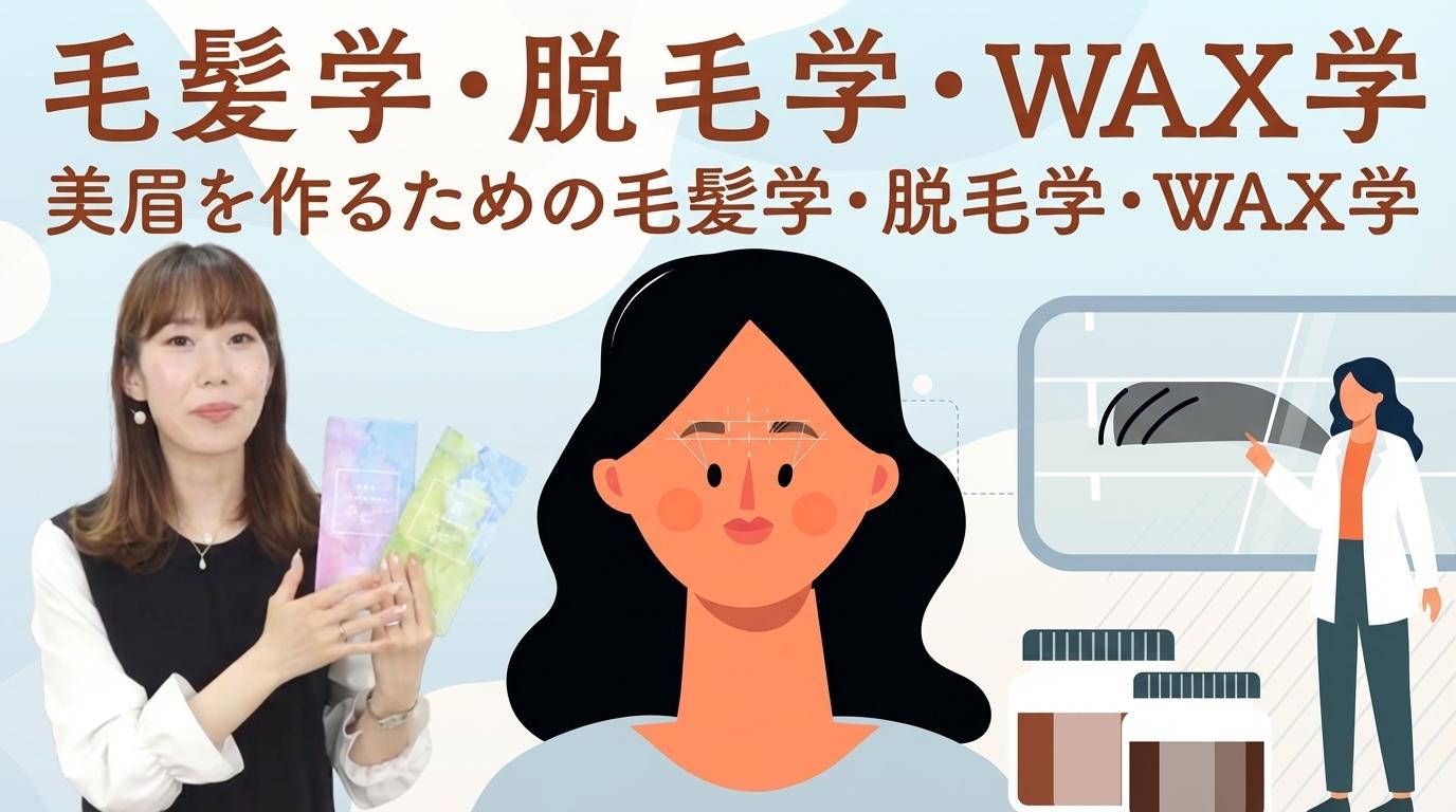 毛髪学・脱毛学・WAX学の画像
