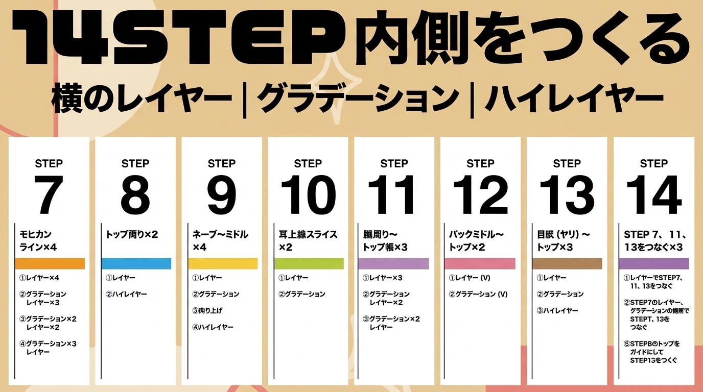 14STEP【内側をつくる】の画像