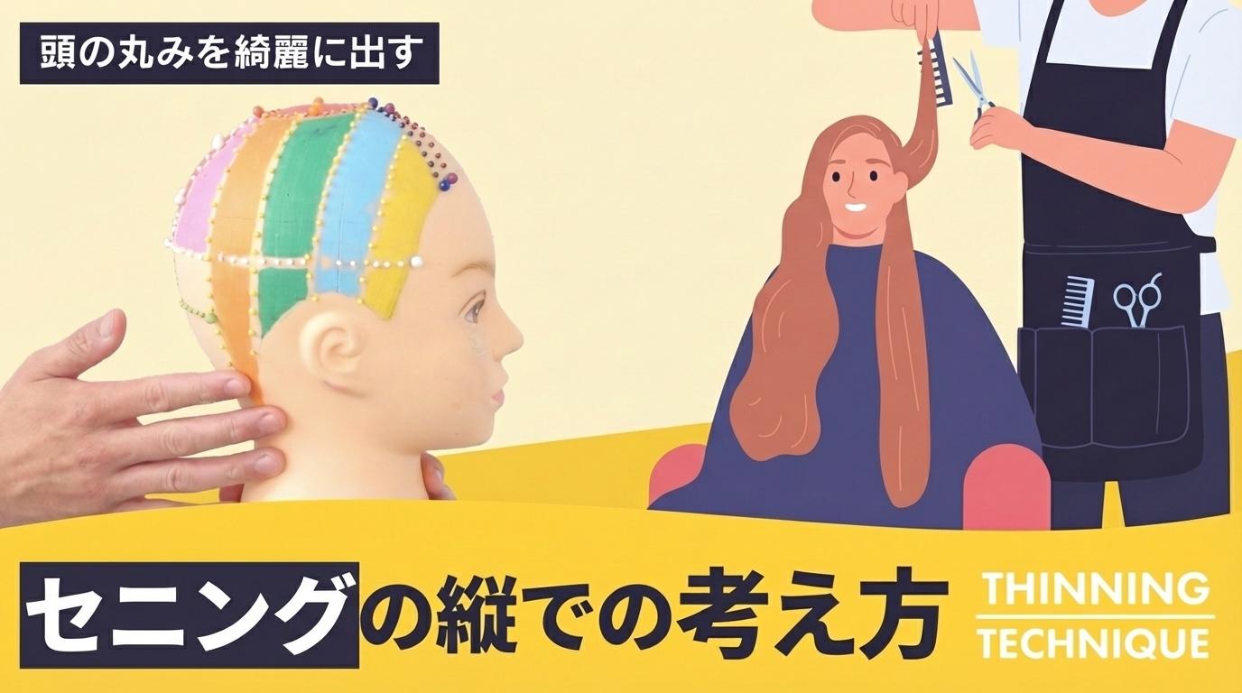 セニングの縦での考え方の画像