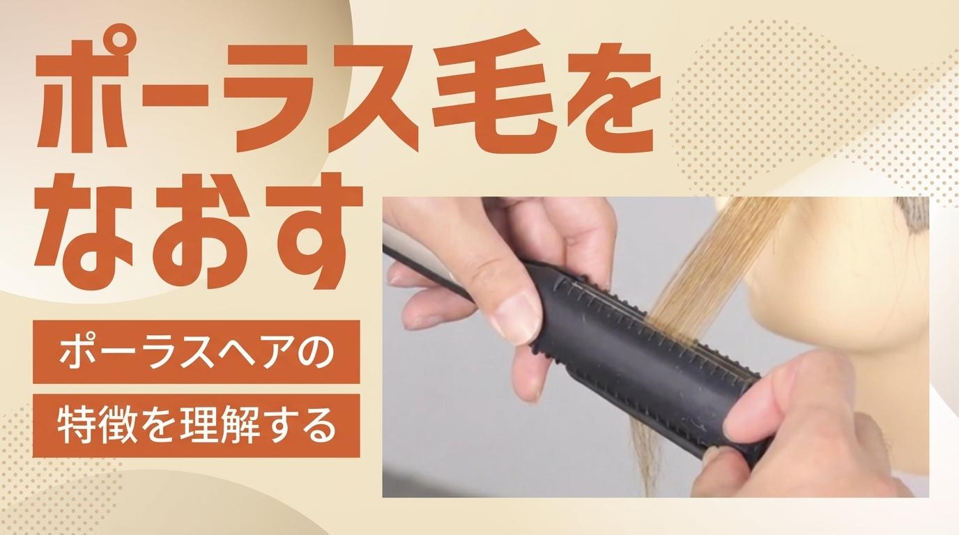 ポーラス毛をなおすの画像