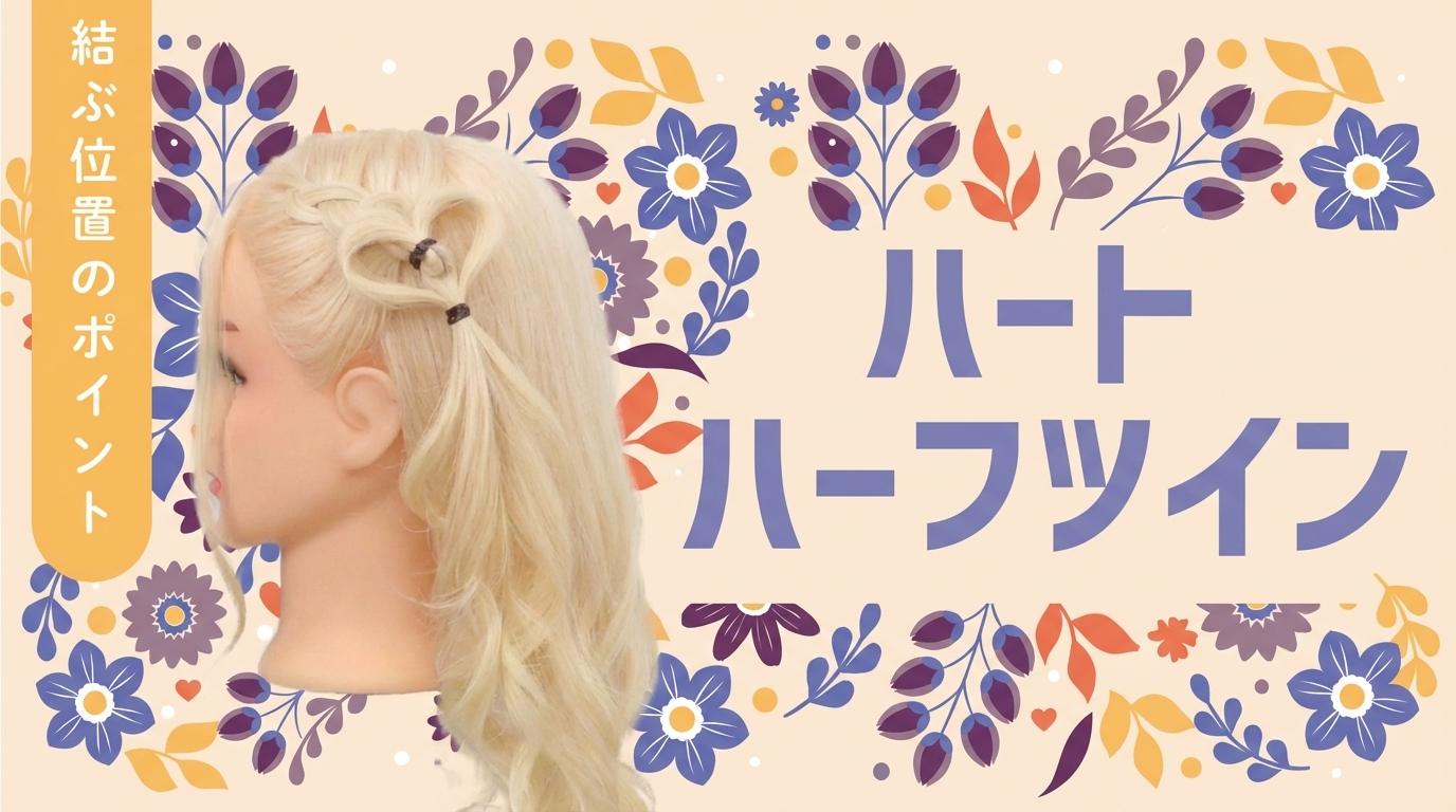 ハーフツイン（ハート）の画像