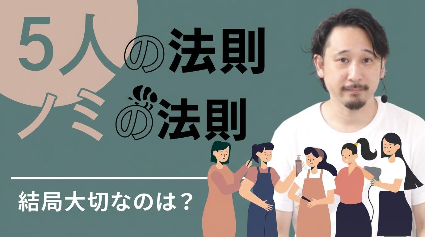 5人の法則 / ノミの法則の画像