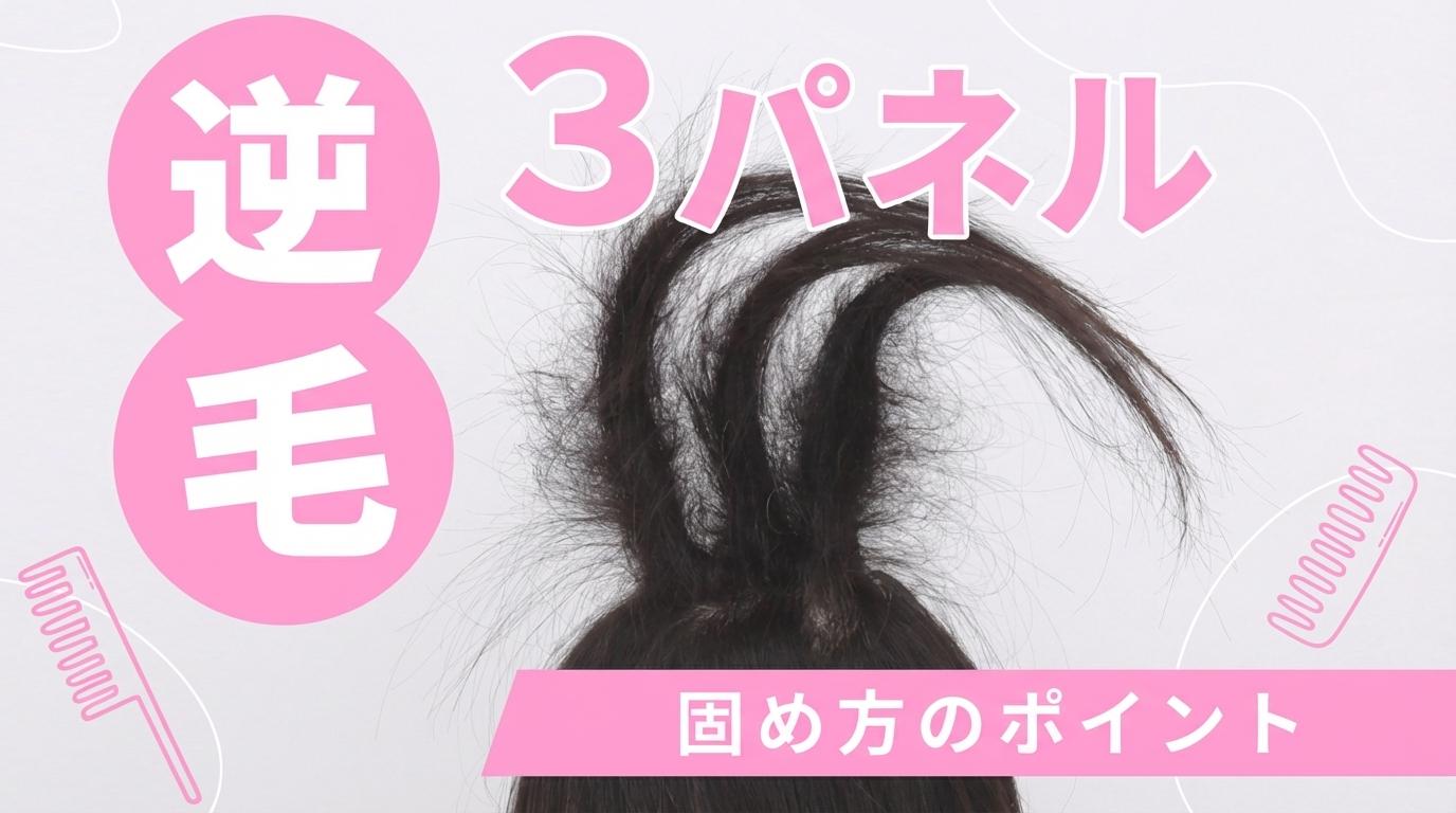 逆毛（３パネル）の画像