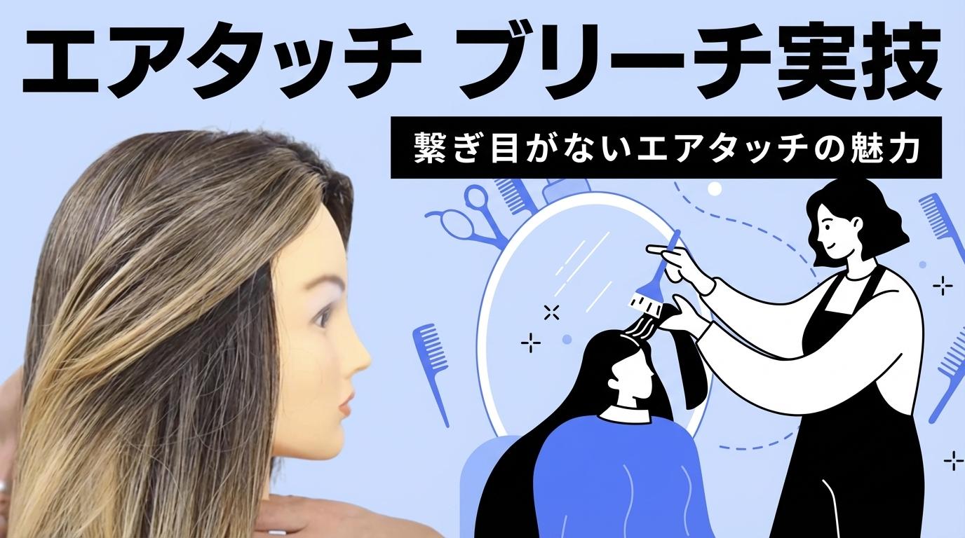 エアタッチブリーチ実技の画像