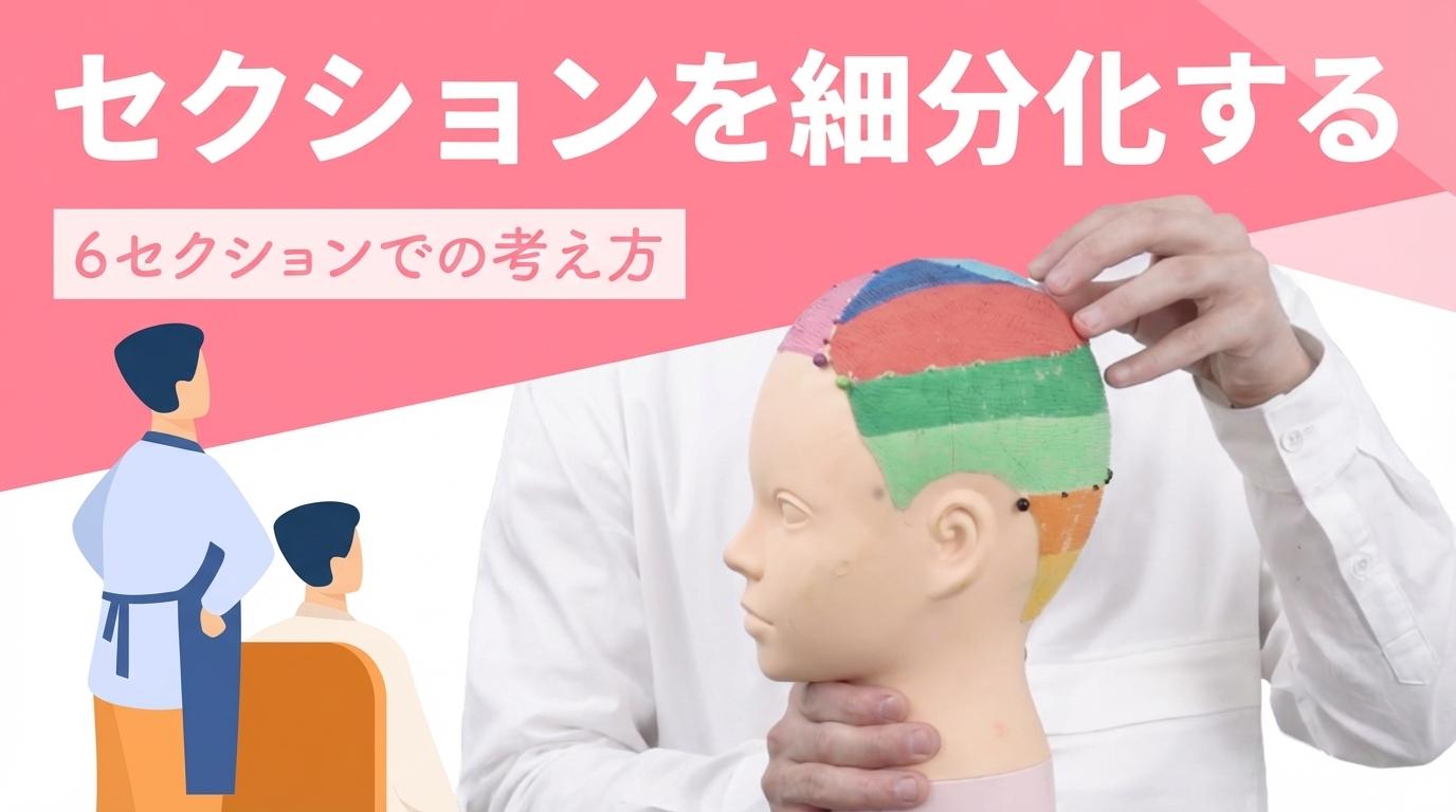 セクションを細分化するの画像