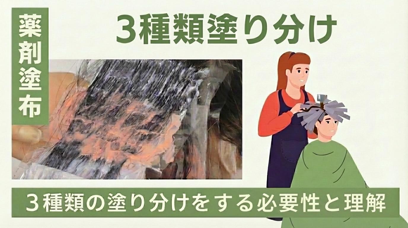 【薬剤塗布】3種類塗り分けの画像