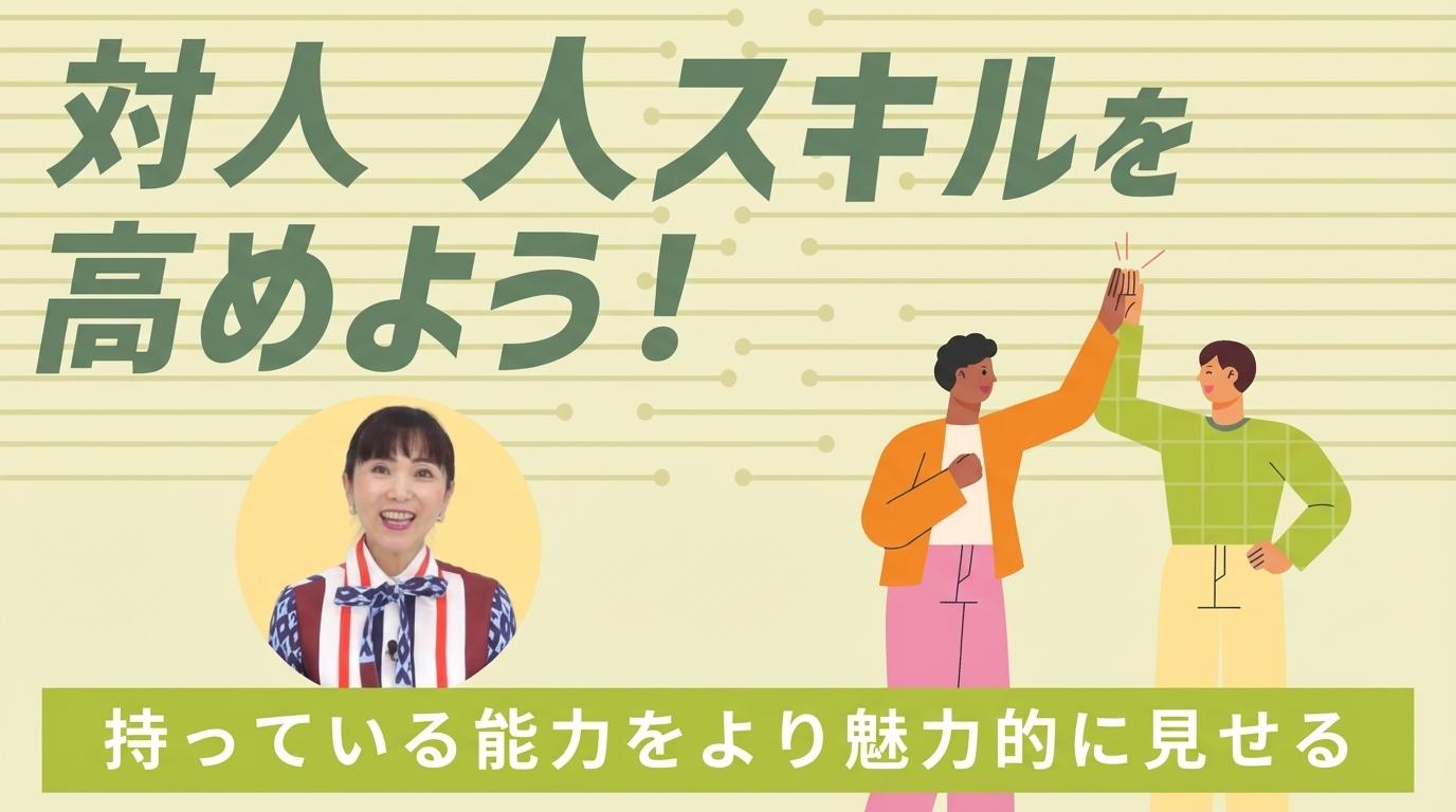 対人スキルを高めよう!の画像