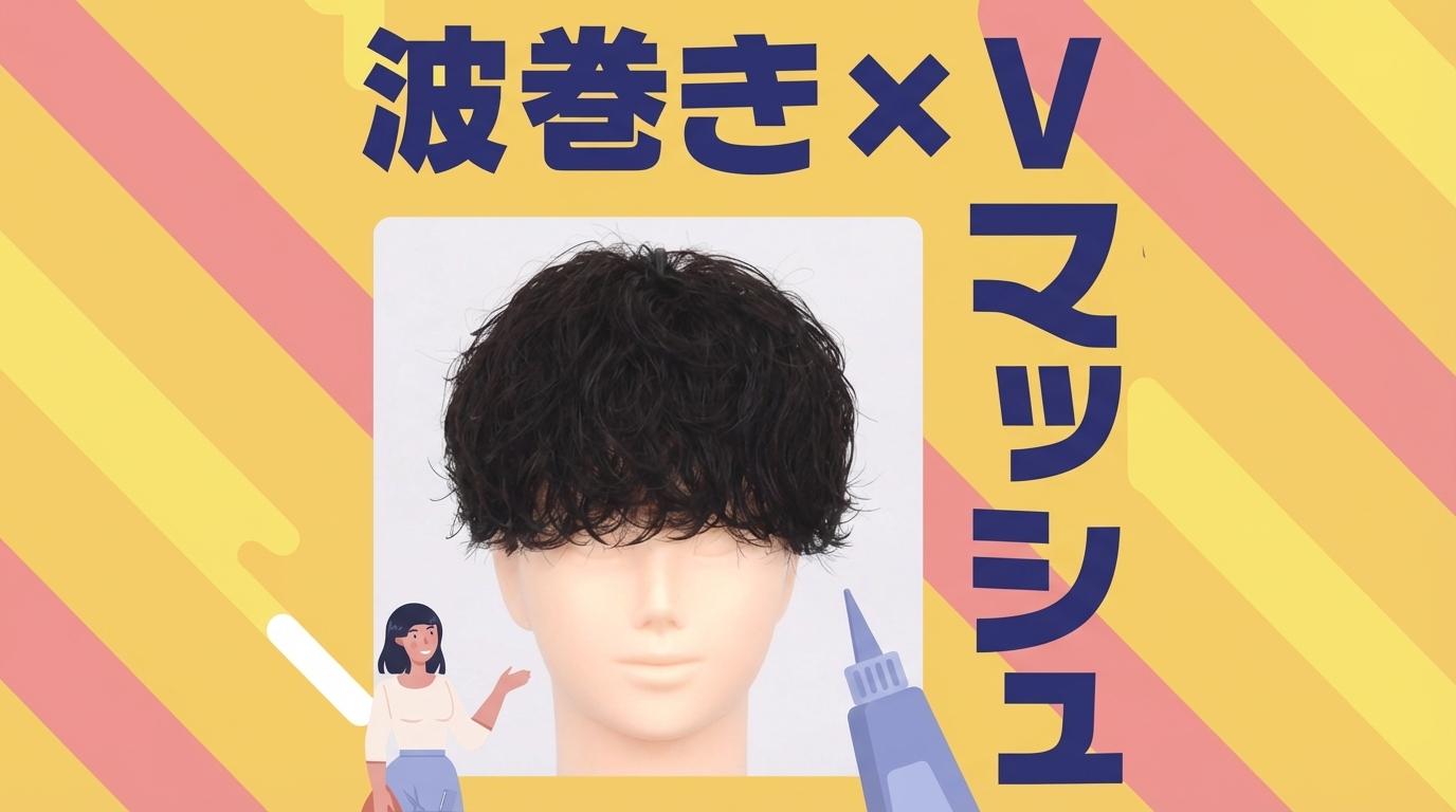 波巻き×Vマッシュの画像