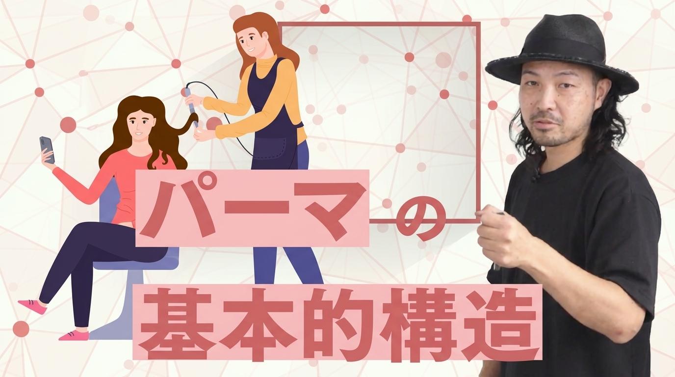 パーマの基本的構造の画像