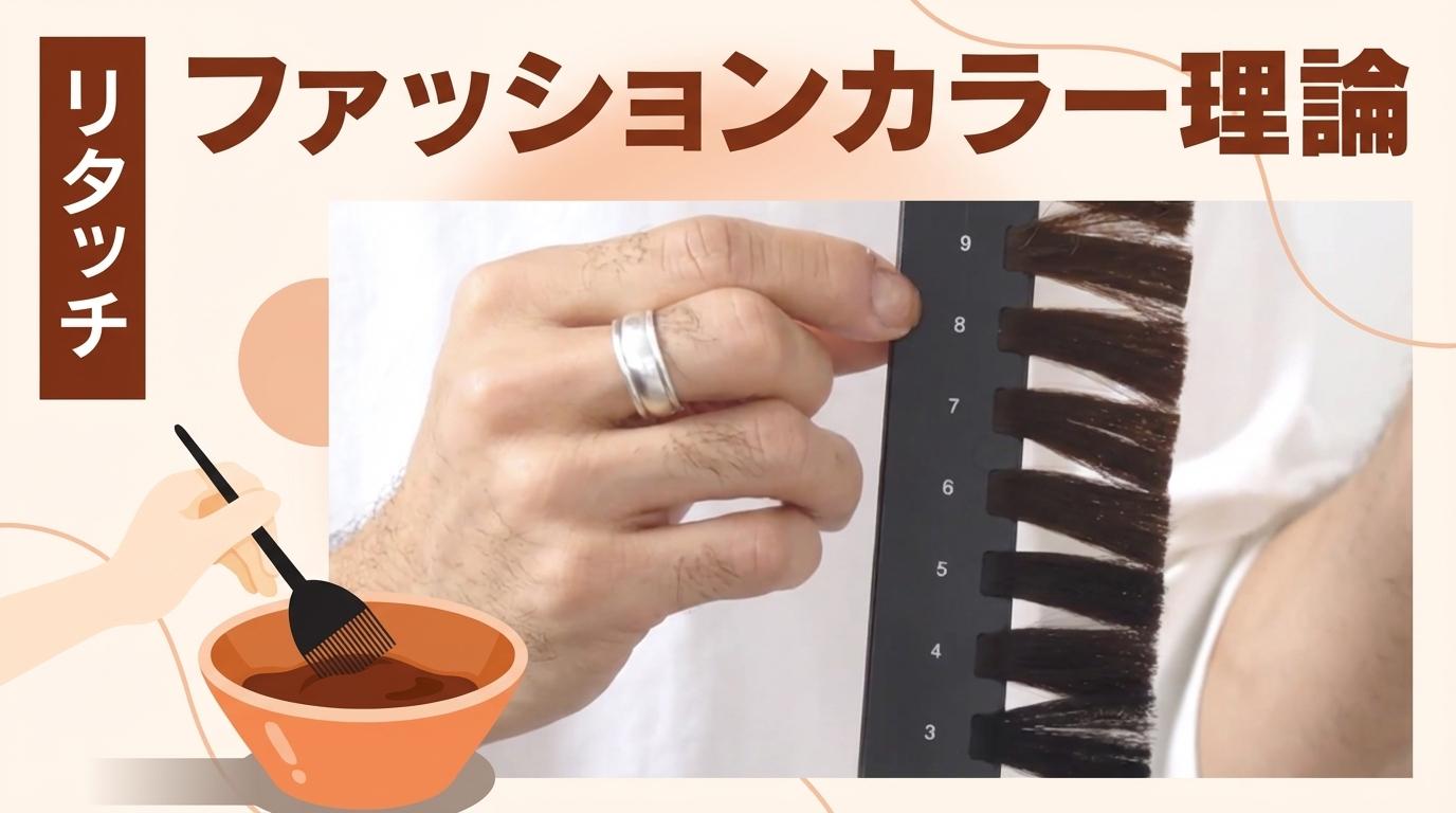 【リタッチ】ファッションカラー理論の画像