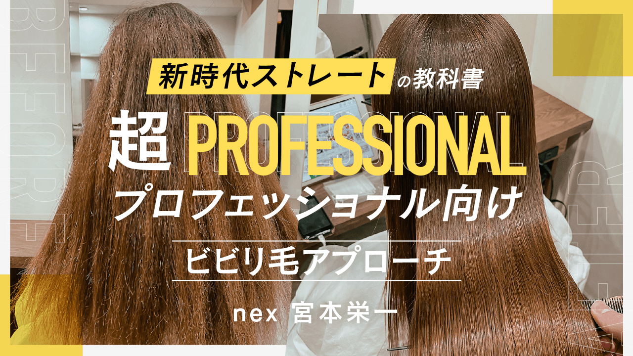 新時代ストレートの教科書 超プロフェッショナル向け【ビビリ毛アプローチ】のサムネイル画像
