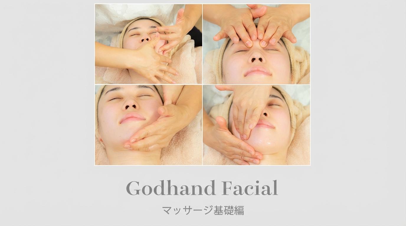 Godhand Facial マッサージ基礎編のサムネイル画像