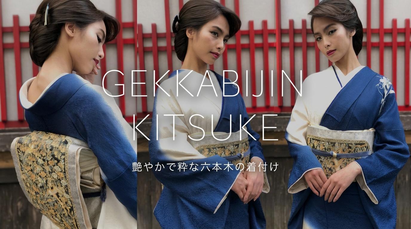 GEKKA CHANNEL 艶やかで粋な六本木の着付けのサムネイル画像