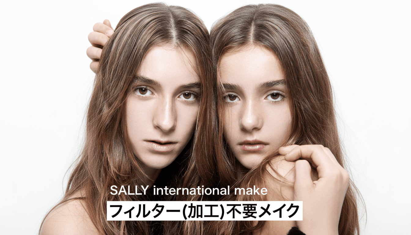 SALLY international make〜フィルター(加工)不要メイク〜のサムネイル画像