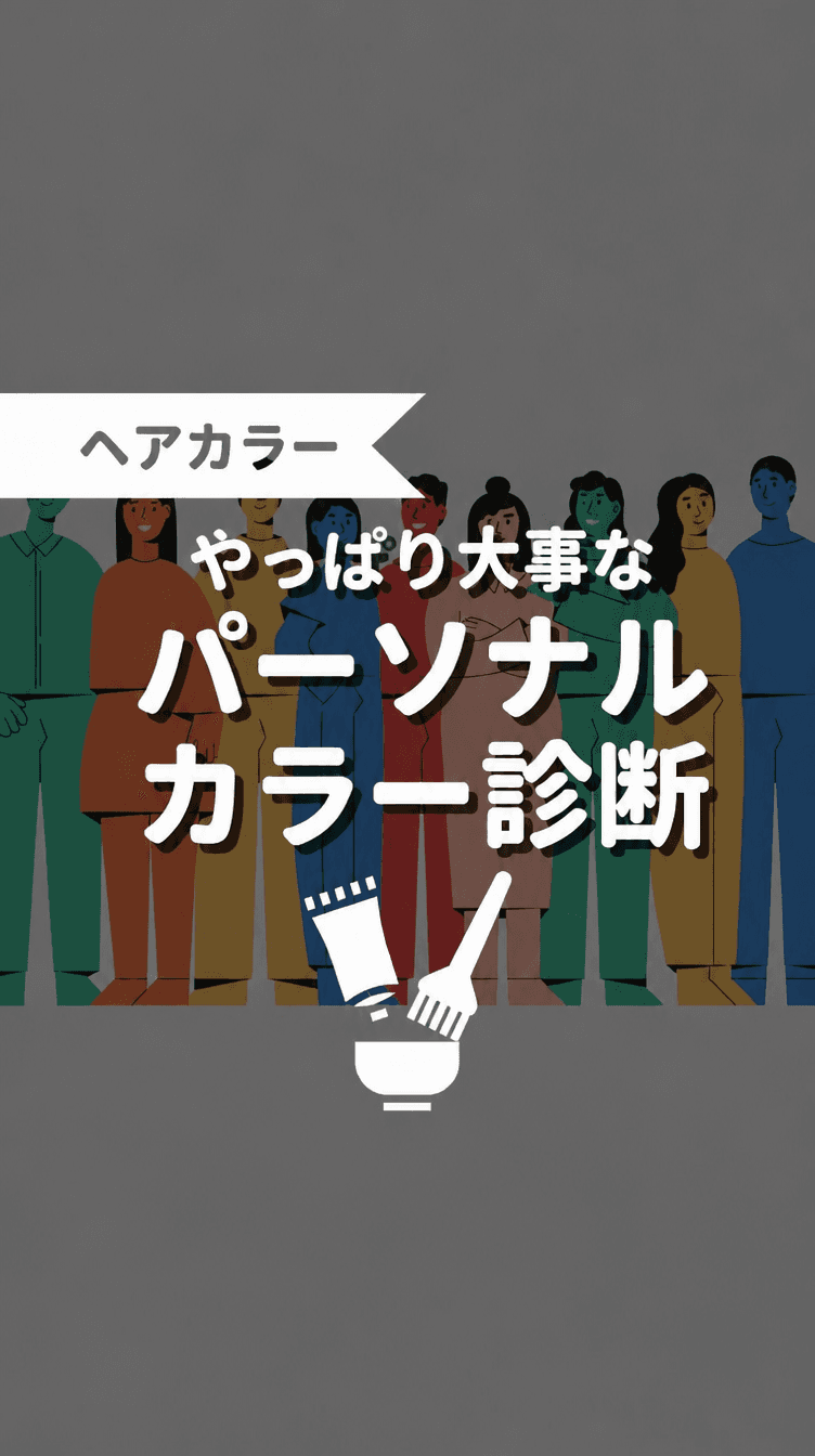 やっぱり大事なパーソナルカラー診断の画像