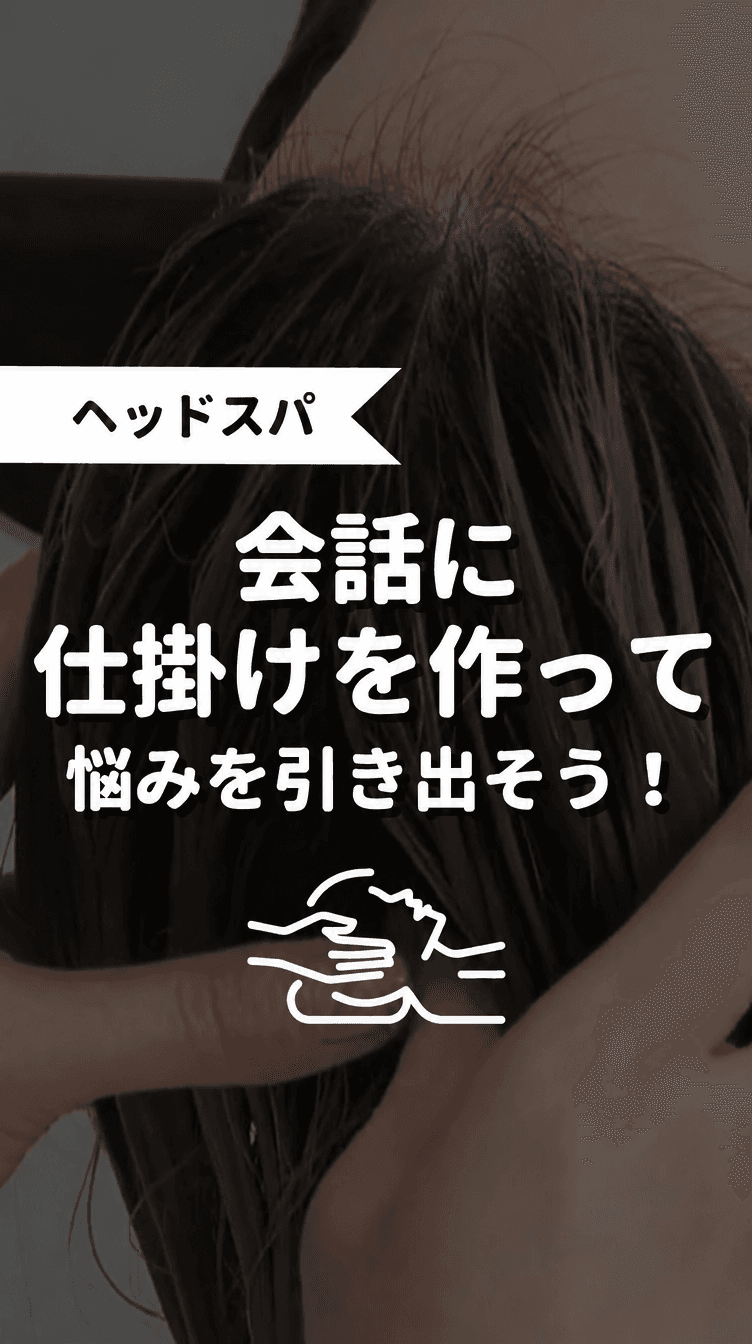会話に仕掛けを作って悩みを引き出そう！の画像